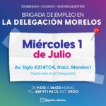 «BUSCAS EMPLEO? ESTE MIÉRCOLES PODRÍA ESTAR LA OPORTUNIDAD QUE ESPERABAS EN LA DELEGACIÓN MORELOS»