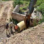 «LEO MONTAÑEZ IMPULSA REHABILITACIÓN DE COLECTOR PLUVIAL EN LA BARRANCA PARA REDUCIR RIESGO DE INUNDACIONES»