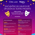 «LOS ARQUITOS RECIBIRÁN EL ENCUENTRO DE GRUPOS DE DIFUSIÓN DE TEATRO PROARTE CON ENTRADA GRATUITA»