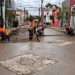 «CONTINÚAN LOS TRABAJOS PARA MODERNIZAR EL CRUCE DE 5 DE FEBRERO Y JOSEFA ORTIZ DE DOMÍNGUEZ»