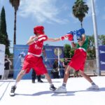 “EL BOXEO DE LA COPA AGUASCALIENTES SE HIZO PRESENTE EN LA PLAZA PRINCIPAL DE CALVILLO CON EMOCIONANTES PELEAS»