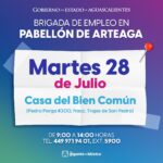 “ESTE MARTES PABELLÓN DE ARTEAGA ABRE LA PUERTA A NUEVAS OPORTUNIDADES DE EMPLEO”