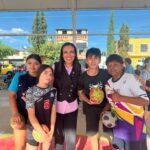 “LESLIE ATILANO SIGUE PONIENDO LA MUESTRA DE CÓMO SERVIR A LA GENTE: ASISTE AL ARRANQUE DE LA REHABILITACIÓN DEL PARQUE SOBERANA CONVENCIÓN”