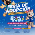 «FERIA DE ADOPCIÓN LLEVARÁ MASCOTAS Y SERVICIOS VETERINARIOS GRATUITOS A PLAZA DE LA PATRIA»