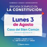 «BRIGADA DE EMPLEO ACERCARÁ ATENCIÓN LABORAL A LA CONSTITUCIÓN ESTE LUNES»