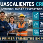 “AGUASCALIENTES RECIBE 342 MILLONES DE DÓLARES Y LOGRA SU MEJOR ARRANQUE DE INVERSIÓN EN NUEVE AÑOS”