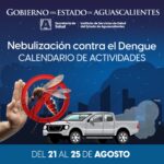 “NEBULIZARÁN 21 COLONIAS DE AGUASCALIENTES PARA FRENAR AL MOSQUITO DEL DENGUE”