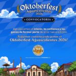 “OKTOBERFEST AGUASCALIENTES 2026 ABRE ESPACIOS PARA CERVEZA ARTESANAL, MEZCAL, VINO Y GASTRONOMÍA”