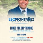 “LEO MONTAÑEZ PRESENTARÁ ESTE LUNES SU SEGUNDO INFORME DE GOBIERNO EN EL FORO DE LAS ESTRELLAS”