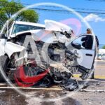 “SSPM ACLARA ACCIDENTE DE POLICÍAS EN CARRETERA 45 SUR DURANTE SEGUIMIENTO A CAMIONETA”