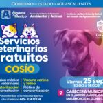 “ESTE VIERNES COSÍO TENDRÁ SERVICIOS VETERINARIOS GRATUITOS PARA PERROS Y GATOS”