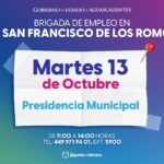 “BRIGADA DE EMPLEO LLEGA ESTE MARTES A SAN FRANCISCO DE LOS ROMO CON OPORTUNIDADES LABORALES”