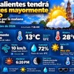 «AGUASCALIENTES TENDRÁ UN MARTES MAYORMENTE SOLEADO CON TEMPERATURAS DE HASTA 28 GRADOS Y SIN PROBABILIDAD DE LLUVIA»