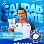 «RIDLEY MALO IMPULSA LA LECHE HECHA EN AGUASCALIENTES Y SE SUMA A LA CAMPAÑA CALIDAD GIGANTE»